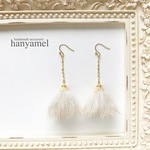 お好きなお色のファーで ♡ doux fur ピアス〜a