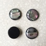 アクリルラウンドカボション シェル 20mm 4こ