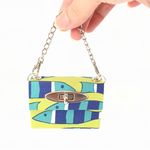 カルトナージュのバッグチャーム　さかな　minne秋の新作ディズ