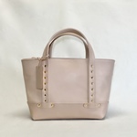 【red様オーダー品】*ふっくら*革の手提げミニバッグ