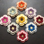 ９個セット❇︎小花の立体モチーフS