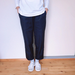 イージーチノパンツ　　ネイビー