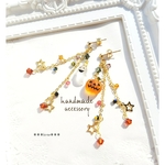 NEW!気まぐれ⑧ハロウィン🎃ジャラジャラアシメピアス