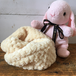 【ラスト1点】【再11】【キッズ】ふわもこネックウォーマー スヌード エッグ