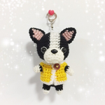 あみぐるみキーホルダー🔸ボストンテリアちゃん
