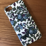 iPhone全機種/各種スマホ対応 名入れできます♡リバティ Orchard オーチャード ダークブルー
