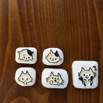 双子ねこ色々はんこset