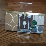 長財布(ミナペルホネン はぎれパッチ) 