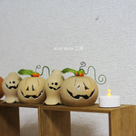 HALLOWEENカボチャ風とチビ幽霊～～