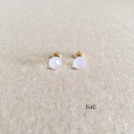 選べるカラー！ キラキラドームカットのピアス♪