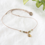 【gi様専用】Brown-Green Nature（necklace）