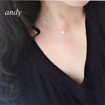 SV925 Stardust Simple Necklase