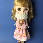 ★ピンク ケーキ柄セット★くま太郎 ブライス