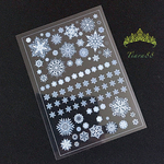特価レジンシート466#雪の結晶