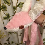 【sora73458さんオーダー品】ビッグないちごみるくきつねさん