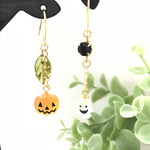 ハロウィン アシンメトリーピアス／イヤリング