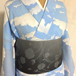 【SALE】青空の浴衣【さらに値下げ】