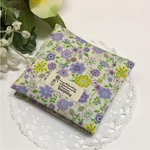 サニタリーケース・紫花柄
