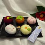 フェルトde和菓子　（秋冬５種類セット）