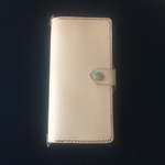 iPhone7plus用 手帳型 本革製ケース タイプＢ-1（シンプルスタイル）【受注製作】