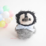 ふわふわ子ペンギン(ブルー)