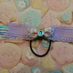 ハンドメイドリボン🎀ヘアゴム