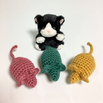 猫のおもちゃ　＊秋色ねず公 ＊　３個セット