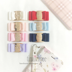 7color／グログランリボンバレッタ