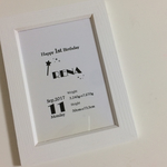 バースデーポスター☆Ｌ判  