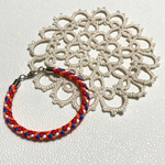 ヽ(^ ^)ﾉ【SALE】手組み組紐【1連ダブル・女性用】