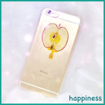 送料無料【受注製作】ジューシーフルーツ🍎リンゴ果汁のiPhoneケース