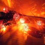 LED　おしゃれな間接照明　インテリアライト　ラベンダー色　ハロウィンにも