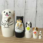M様ペットオーダー品＊ワンワンマトリョーシカ🎶