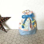 レトロなアニマルちゃん コップ袋 巾着袋