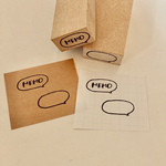 【予約販売】とまたろはんこ/『MEMO』『ふきだしmini』