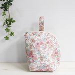 【R様専用ページ】保温保冷マグポーチ*リバティTatumホワイト×ピンク