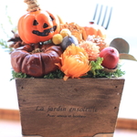 ハロウィン鉢植えアレンジ　