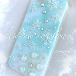 スマホケース♡iPhoneケース雪の華
