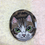 ミニ石猫(茶とら)