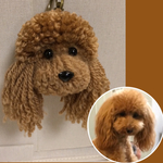 《カラポポ様専用》トイプードル レッド ストラップ/キーホルダー