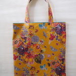 ぺったんこバッグ*リバティ*Childhood Treasures*イエロー*ビニコ