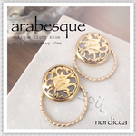 ♢arabesque♢design ring ピアス イヤリング