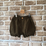 コーデュロイのかぼちゃパンツ✳︎茶系