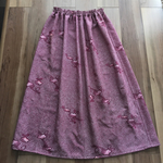 大き目羽織リメイクスカートピンク