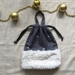  冬の新作 巾着bag Christmas  night