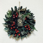 クリスマスリース ⑨ M グリーン
