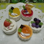 ケーキのマグネット5個セット