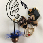 フェイスチャームピアス