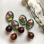 送料無料！flower oval