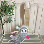 フクロウさん♡ベビーおもちゃ  ガラガラ
